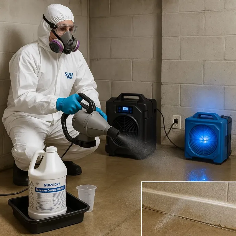 Sanitization and Odor Removal process in Shady Cove, OR