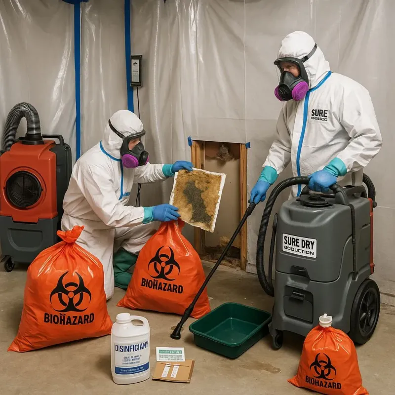 Contaminated Water Handling Protocols process in Shady Cove, OR
