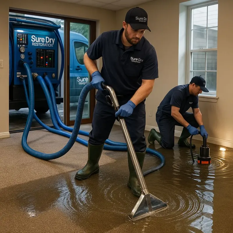 Water Extraction and Removal process in Shady Cove, OR
